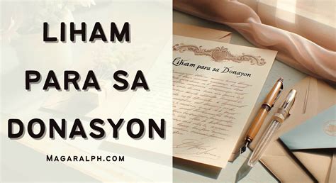 liham para sa tulong pinansyal|Liham para sa Donasyon (10 Halimbawa) — MagaralPH.